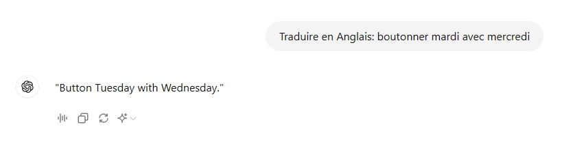 Erreur de contexte